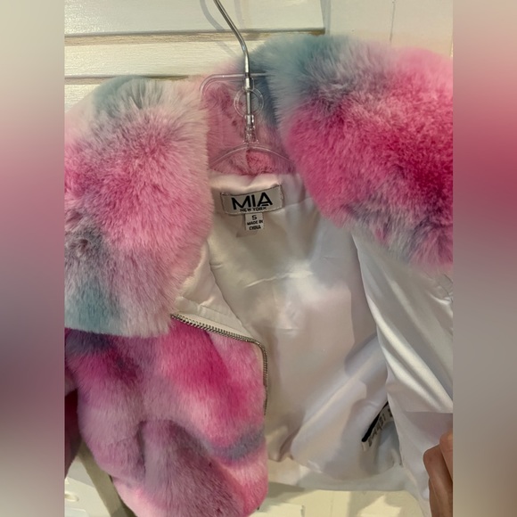 Mia fur jacket size 5 - Picture 3 of 3